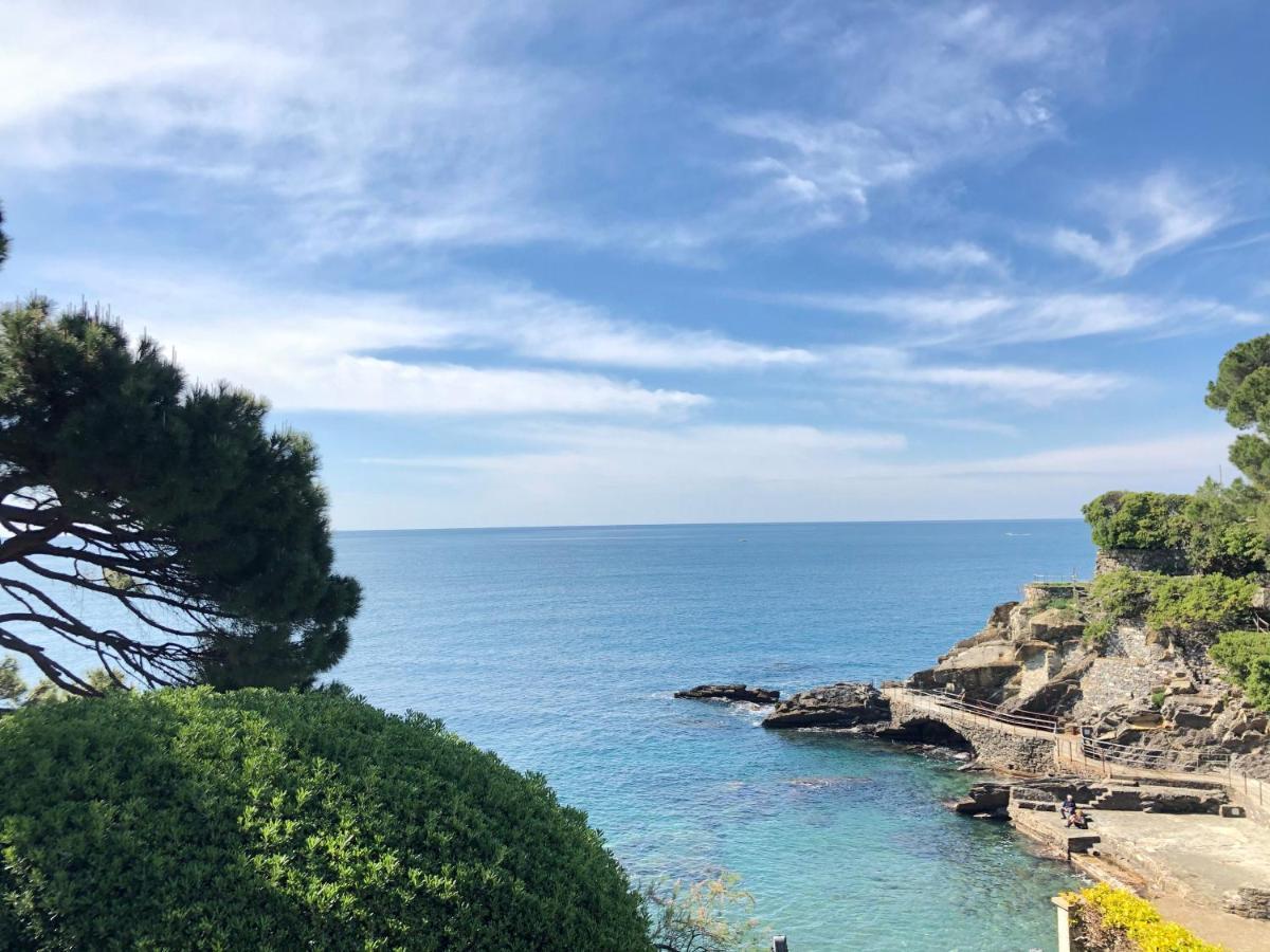 Un Passo Dal Mare Lägenhet Zoagli Exteriör bild