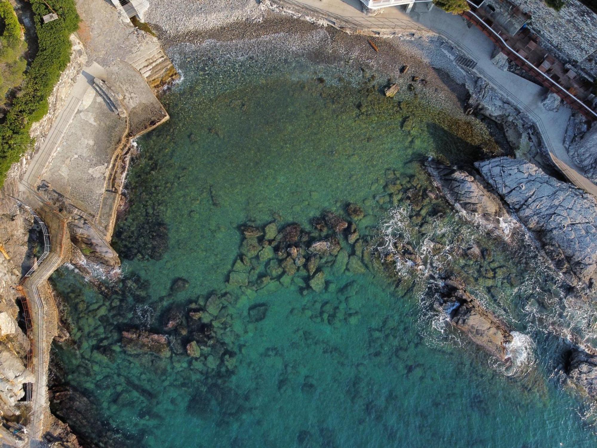 Un Passo Dal Mare Lägenhet Zoagli Exteriör bild